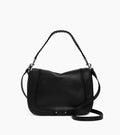 Grand sac bandoulière Héloïse en cuir lisse