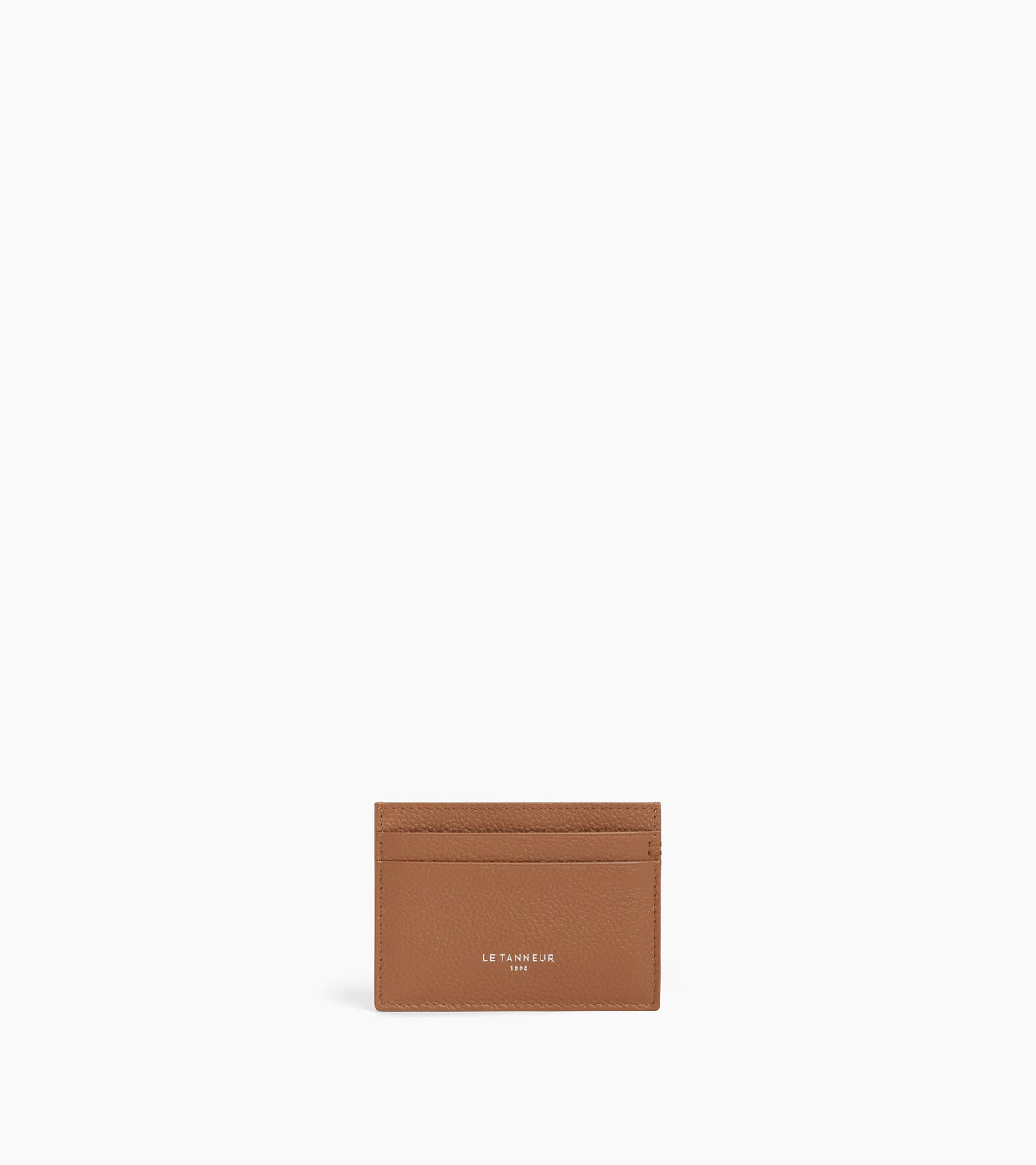 Porte cartes Lucien en cuir grainé