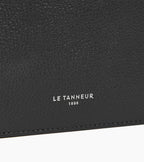 Porte cartes horizontal Lucien en cuir grainé