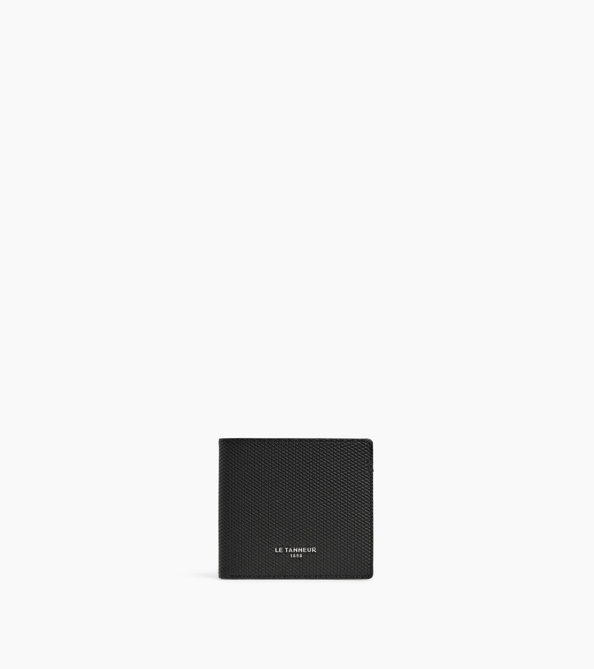 Porte cartes horizontal Lucien en cuir signature T