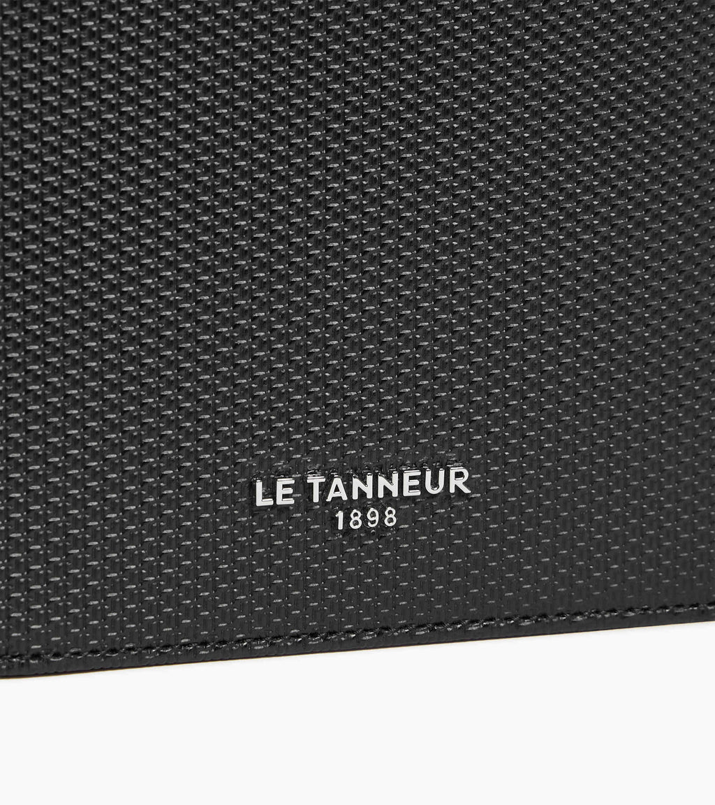 Porte cartes horizontal Lucien en cuir signature T