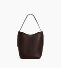 Sac hobo moyen modèle Céleste en cuir lisse