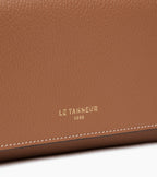 Grand portefeuille à rabat Louison en cuir grainé